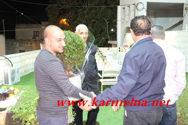 امين مقلدة يكرم الطاقم الطبي من مستشفى الكرمل 
