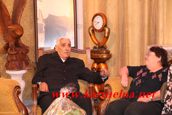 امين مقلدة يكرم الطاقم الطبي من مستشفى الكرمل 
