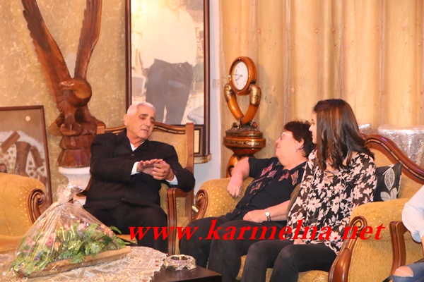 امين مقلدة يكرم الطاقم الطبي من مستشفى الكرمل 