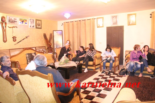 امين مقلدة يكرم الطاقم الطبي من مستشفى الكرمل 