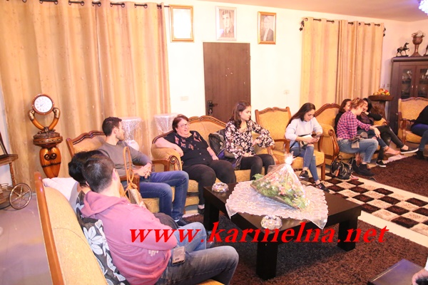 امين مقلدة يكرم الطاقم الطبي من مستشفى الكرمل 