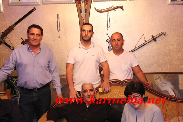 امين مقلدة يكرم الطاقم الطبي من مستشفى الكرمل 