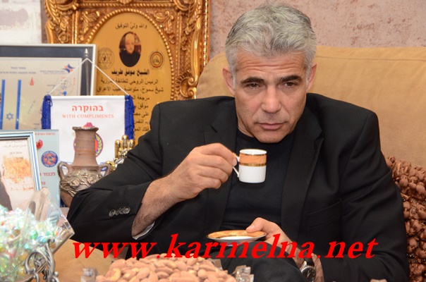 اجتماع مهيب ليئير لافيد وسليم قدور في جولس .