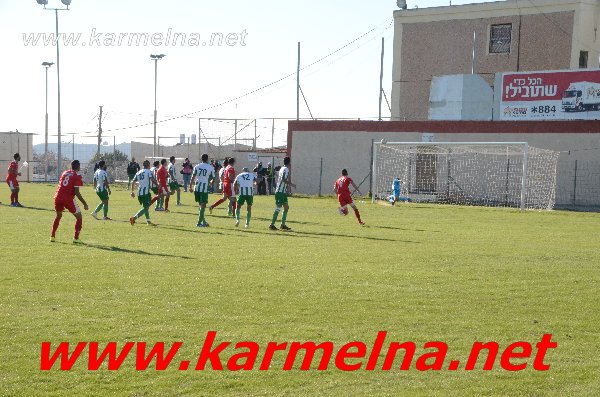التعادل بين مكابي وهبوعيل الدالية