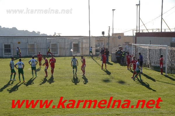 التعادل بين مكابي وهبوعيل الدالية