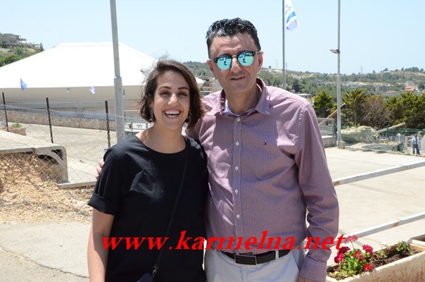 הנהלת פארק קיסרה בביקור אצל קופטאן חלבי