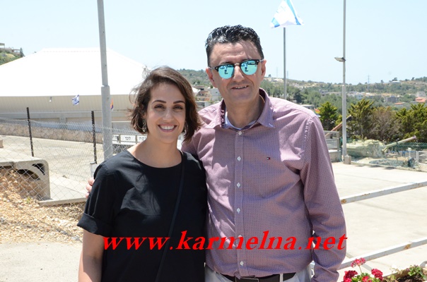 הנהלת פארק קיסרה בביקור אצל קופטאן חלבי
