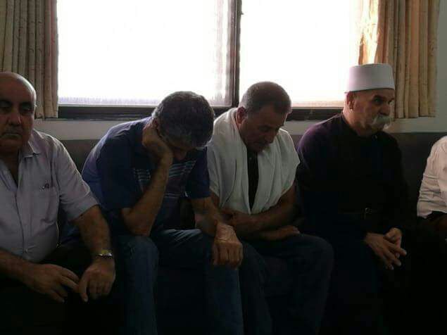 بالصور مراسيم دفن المرحوم هايل عفيف ستاوي في المغار 