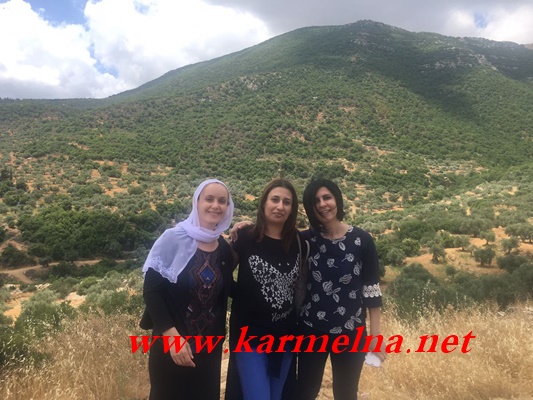 مدرسة البيادر - عين الأسد تحتفل مع الوزارة لحماية البيئة وسلطة تصريف مياه الوديان والأنهار 