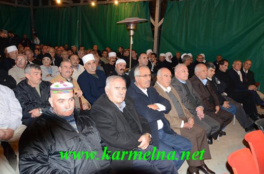 اجتماع كبير لحزب كديما واكرم حسون في منتزه البستان