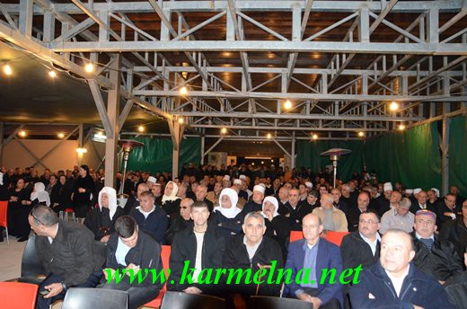 اجتماع كبير لحزب كديما واكرم حسون في منتزه البستان