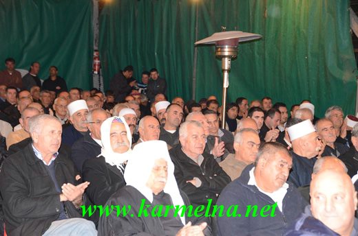 اجتماع كبير لحزب كديما واكرم حسون في منتزه البستان