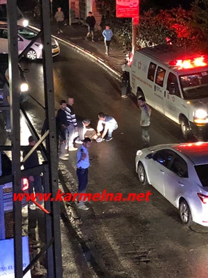 دالية الكرمل : دهس مواطن في وادي الفش 