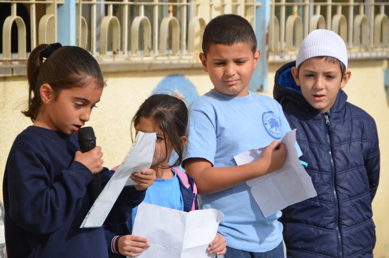 جمعيّة حماية الطّبيعة في يوم قمّة ضمن مشروع التّربية البيئيّة في مدرسة الرّامة الابتدائيّة والمدرسة تختتم فعاليّات الزّيت والزّيتون في إطار اليوم