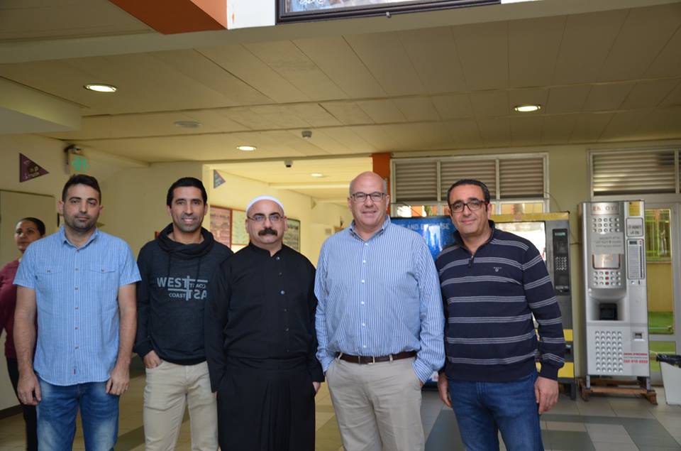 المبادر العالمي  ومستشار البيت الأبيض والأمم المتّحدة في رحاب الثّانويّة الدّرزيّة للعلوم والقيادة دركا يركا