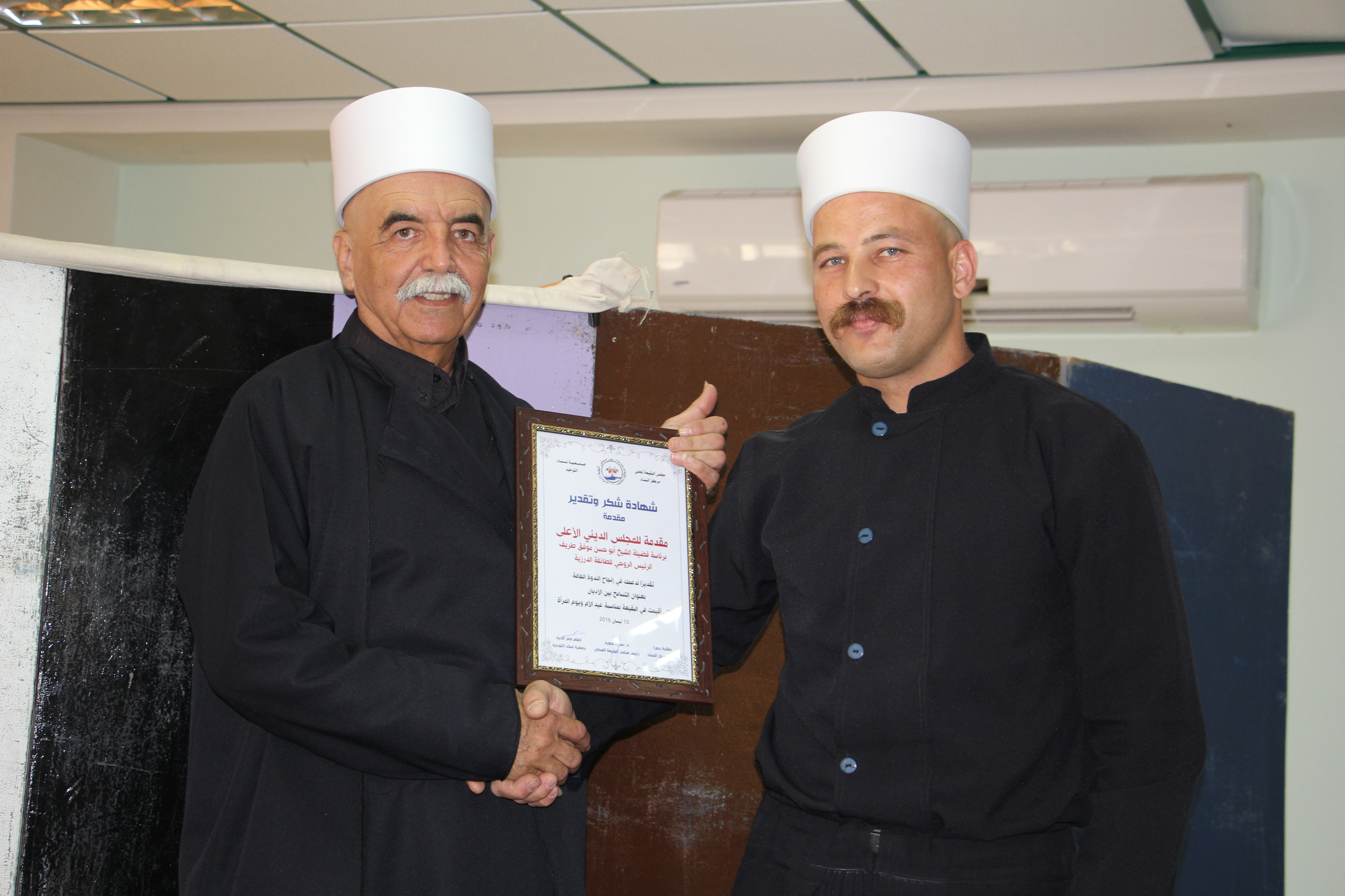 مهرجان التسامح في ألأديان  يصدح في البقيعة