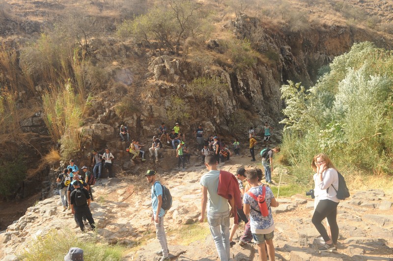 جمعيَّة حماية الطَّبيعة تُنظّم رحلة مبيت لطُلّاب مدرسة مفتان حزّور المغار للتَّعرُّف على البلاد
