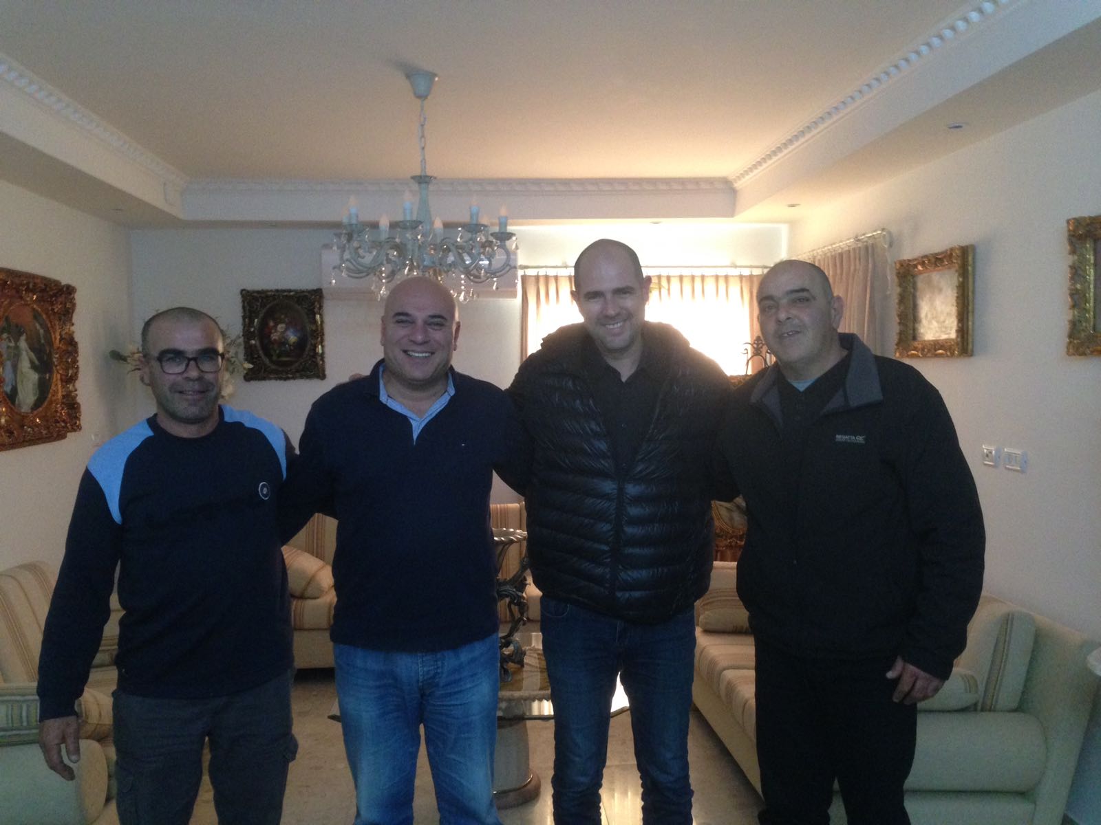 חכ אמיר אוחנה בביקור אצל יור התנועה ציונית דרוזית עטא פרחאת 