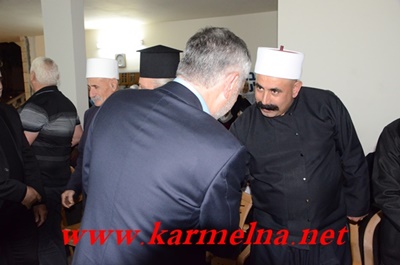 اجتماع مميز لسليم قدور والوزير مئير كوهن .