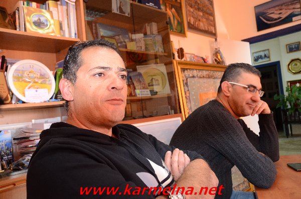 מפגש עם הנהלות מכבי והפועל מועין במכללת הכרמל