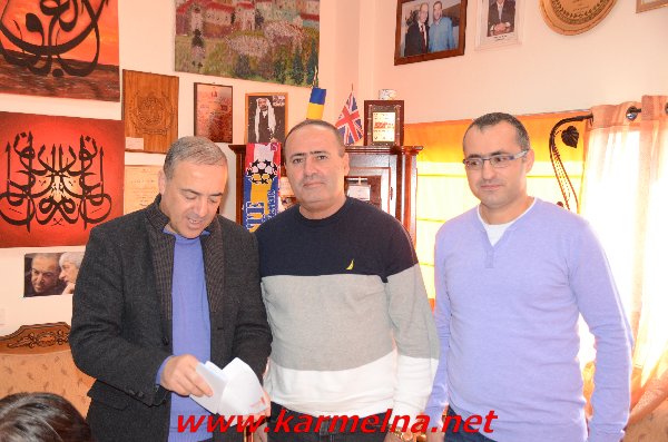 מפגש עם הנהלות מכבי והפועל מועין במכללת הכרמל