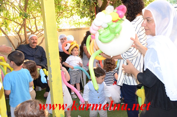 بالصور : حضانة عصافير الجنة تحتفل بتخريج فوج 2016 