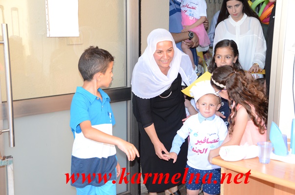 بالصور : حضانة عصافير الجنة تحتفل بتخريج فوج 2016 