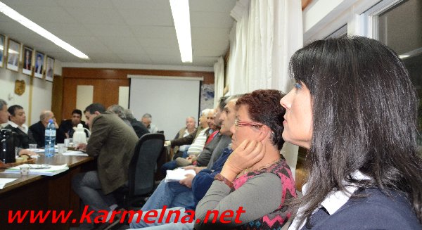 דיון מיוחד בעניין חוות הגז במועצת דליה