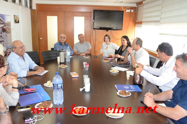 נגידת בנק ישראל דר קרנית פלוג אורחת של קופטאן חלבי יור העמותה לקדום החייל הדרוזי