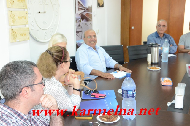 נגידת בנק ישראל דר קרנית פלוג אורחת של קופטאן חלבי יור העמותה לקדום החייל הדרוזי