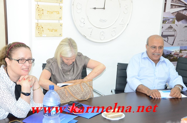 נגידת בנק ישראל דר קרנית פלוג אורחת של קופטאן חלבי יור העמותה לקדום החייל הדרוזי