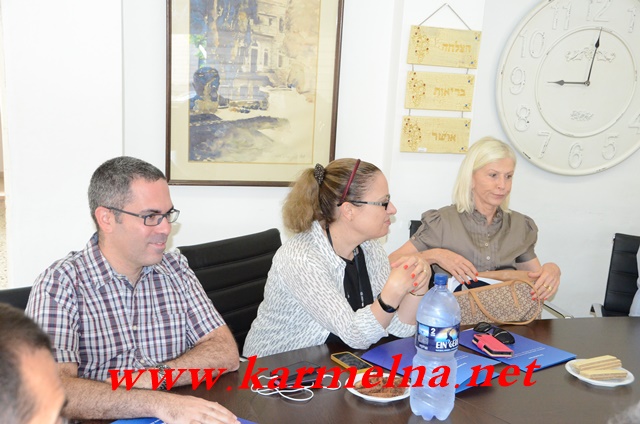 נגידת בנק ישראל דר קרנית פלוג אורחת של קופטאן חלבי יור העמותה לקדום החייל הדרוזי