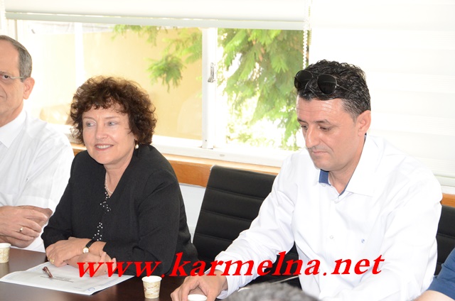 נגידת בנק ישראל דר קרנית פלוג אורחת של קופטאן חלבי יור העמותה לקדום החייל הדרוזי