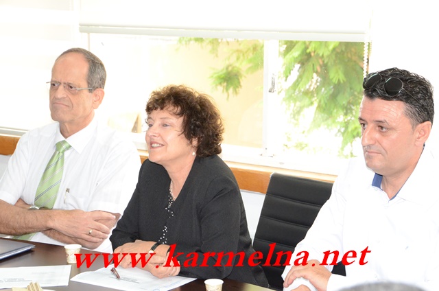 נגידת בנק ישראל דר קרנית פלוג אורחת של קופטאן חלבי יור העמותה לקדום החייל הדרוזי