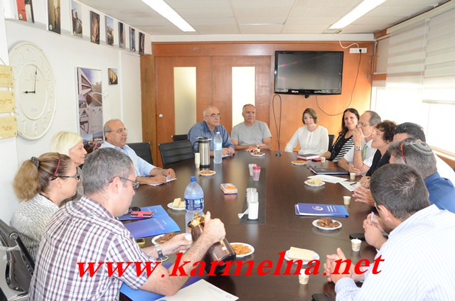 נגידת בנק ישראל דר קרנית פלוג אורחת של קופטאן חלבי יור העמותה לקדום החייל הדרוזי