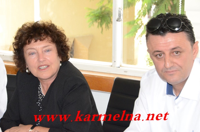 נגידת בנק ישראל דר קרנית פלוג אורחת של קופטאן חלבי יור העמותה לקדום החייל הדרוזי