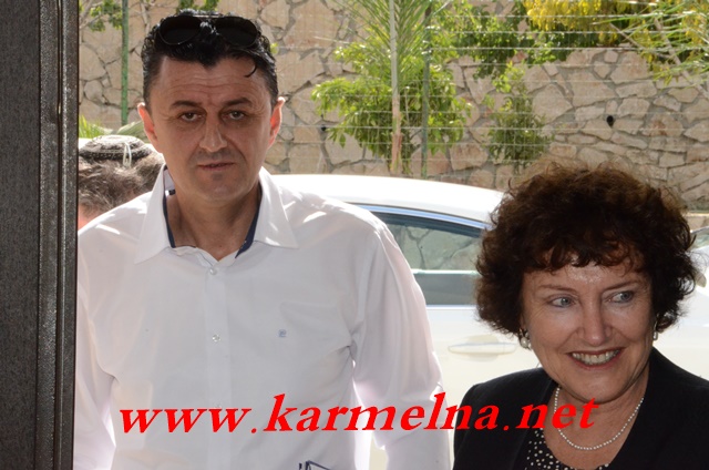 נגידת בנק ישראל דר קרנית פלוג אורחת של קופטאן חלבי יור העמותה לקדום החייל הדרוזי
