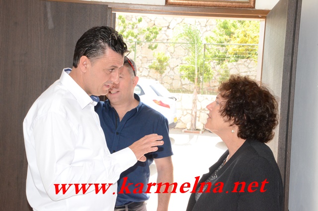 נגידת בנק ישראל דר קרנית פלוג אורחת של קופטאן חלבי יור העמותה לקדום החייל הדרוזי