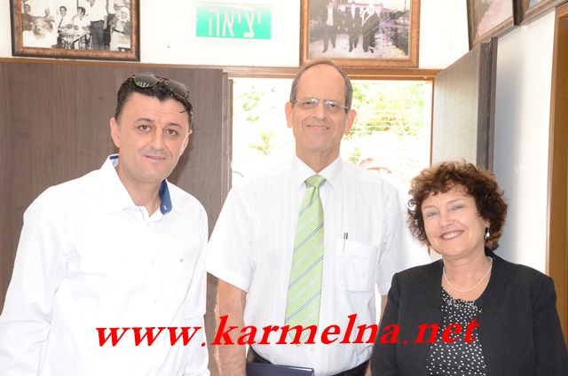 נגידת בנק ישראל דר קרנית פלוג אורחת של קופטאן חלבי יור העמותה לקדום החייל הדרוזי