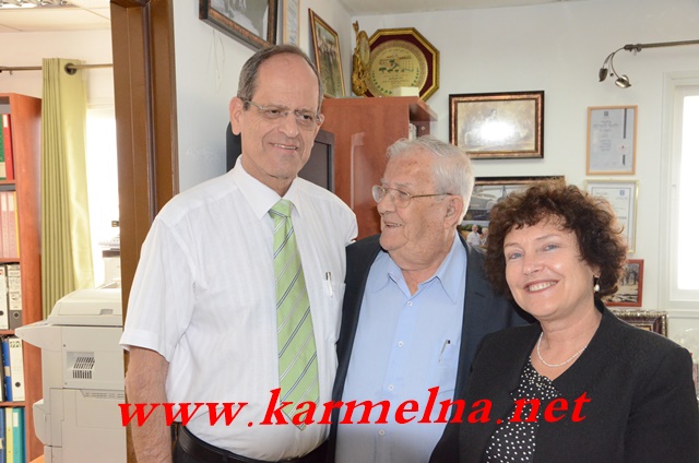 נגידת בנק ישראל דר קרנית פלוג אורחת של קופטאן חלבי יור העמותה לקדום החייל הדרוזי