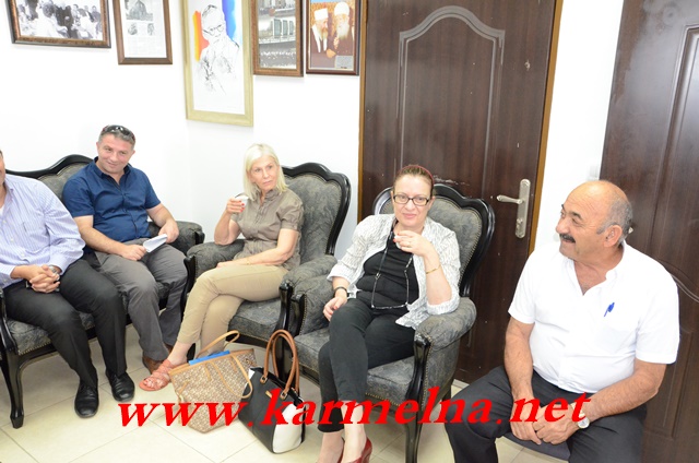 נגידת בנק ישראל דר קרנית פלוג אורחת של קופטאן חלבי יור העמותה לקדום החייל הדרוזי