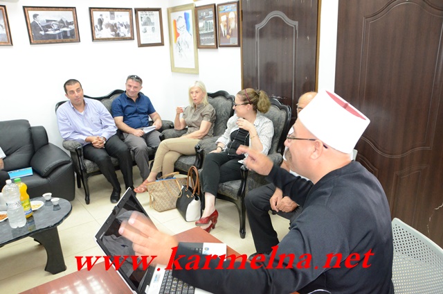נגידת בנק ישראל דר קרנית פלוג אורחת של קופטאן חלבי יור העמותה לקדום החייל הדרוזי