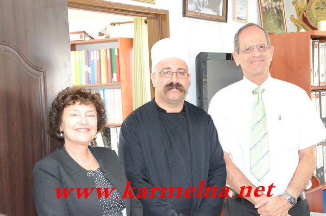 נגידת בנק ישראל דר קרנית פלוג אורחת של קופטאן חלבי יור העמותה לקדום החייל הדרוזי