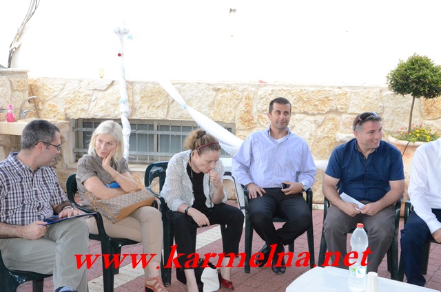 נגידת בנק ישראל דר קרנית פלוג אורחת של קופטאן חלבי יור העמותה לקדום החייל הדרוזי