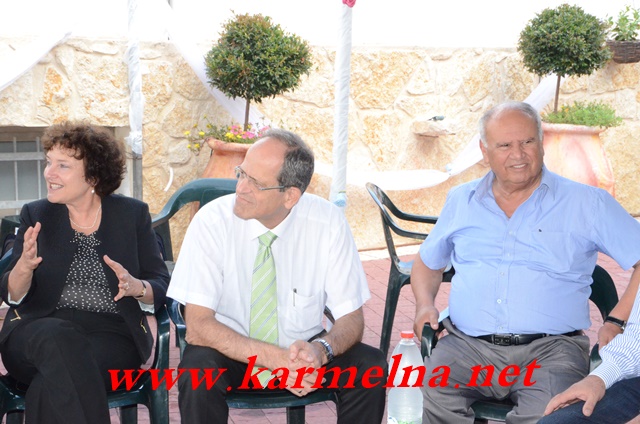 נגידת בנק ישראל דר קרנית פלוג אורחת של קופטאן חלבי יור העמותה לקדום החייל הדרוזי