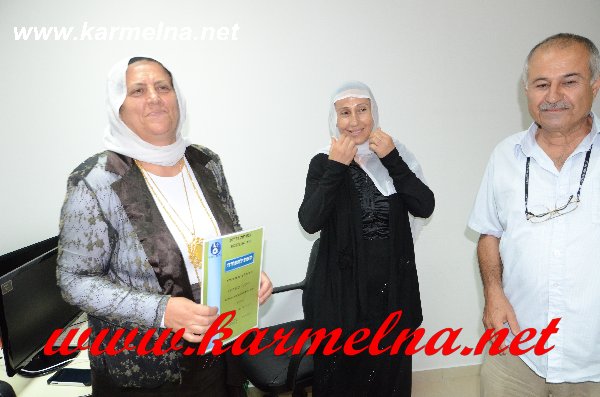 اختتام دورة للحاسوب في جمعية ندا وهلن