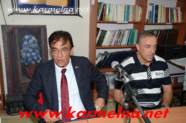 امسيه شعرية ادبيه مع البروفيسور نعيم عرايده