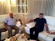 كنج قبلان يجتمع بالمحامي سليم قدور