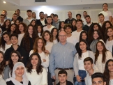 المبادر العالمي  ومستشار البيت الأبيض والأمم المتّحدة في رحاب الثّانويّة الدّرزيّة للعلوم والقيادة دركا يركا