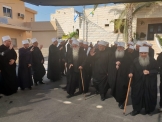 مئات المشايخ من أبناء الطائفة الدرزية في المراسيم الدينية لمناسبة مرور ربع قرن على وفاة سيد الجزيرة